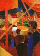 August Macke Tightrope Walker oil painting picture wholesale